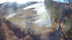 Kamera u nástupu na vlek svah A