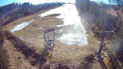 Kamera u nástupu na vlek svah A