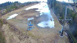 Kamera u nástupu na vlek svah A