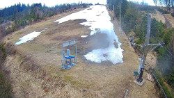 Kamera u nástupu na vlek svah A