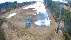 Kamera u nástupu na vlek svah A