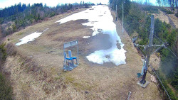 Kamera u nástupu na vlek svah A