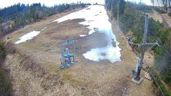 Kamera u nástupu na vlek svah A