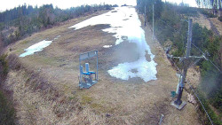 Kamera u nástupu na vlek svah A