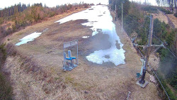 Kamera u nástupu na vlek svah A