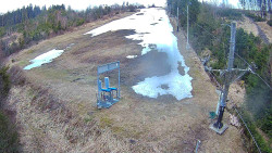 Kamera u nástupu na vlek svah A