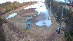 Kamera u nástupu na vlek svah A