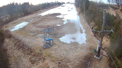 Kamera u nástupu na vlek svah A