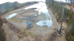 Kamera u nástupu na vlek svah A