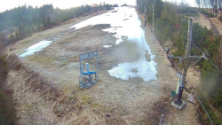 Kamera u nástupu na vlek svah A