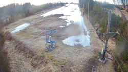 Kamera u nástupu na vlek svah A