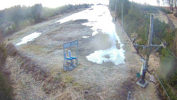 Kamera u nástupu na vlek svah A