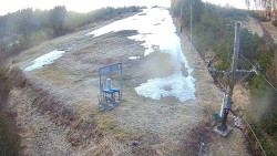 Kamera u nástupu na vlek svah A