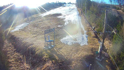 Kamera u nástupu na vlek svah A