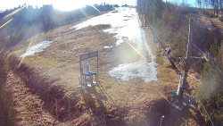 Kamera u nástupu na vlek svah A