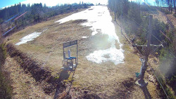 Kamera u nástupu na vlek svah A