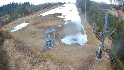 Kamera u nástupu na vlek svah A