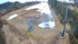 Kamera u nástupu na vlek svah A