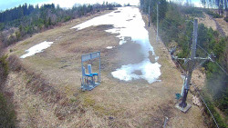 Kamera u nástupu na vlek svah A