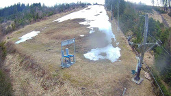 Kamera u nástupu na vlek svah A