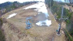 Kamera u nástupu na vlek svah A