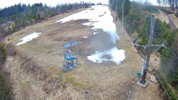 Kamera u nástupu na vlek svah A