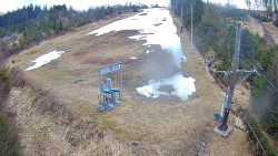 Kamera u nástupu na vlek svah A