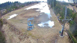 Kamera u nástupu na vlek svah A