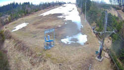 Kamera u nástupu na vlek svah A