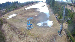 Kamera u nástupu na vlek svah A