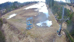 Kamera u nástupu na vlek svah A