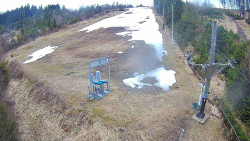 Kamera u nástupu na vlek svah A