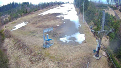 Kamera u nástupu na vlek svah A