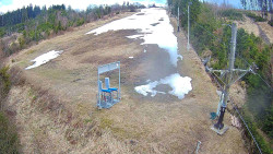 Kamera u nástupu na vlek svah A