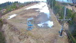 Kamera u nástupu na vlek svah A