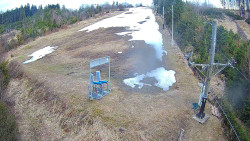 Kamera u nástupu na vlek svah A