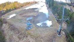 Kamera u nástupu na vlek svah A