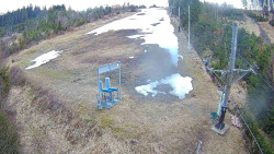 Kamera u nástupu na vlek svah A