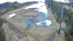 Kamera u nástupu na vlek svah A