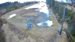 Kamera u nástupu na vlek svah A