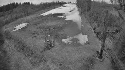 Kamera u nástupu na vlek svah A