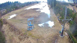 Kamera u nástupu na vlek svah A