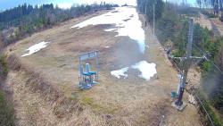 Kamera u nástupu na vlek svah A