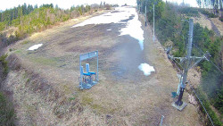 Kamera u nástupu na vlek svah A