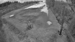 Kamera u nástupu na vlek svah A