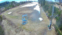 Kamera u nástupu na vlek svah A