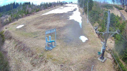 Kamera u nástupu na vlek svah A