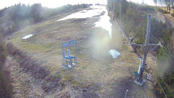 Kamera u nástupu na vlek svah A