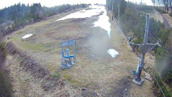 Kamera u nástupu na vlek svah A