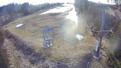 Kamera u nástupu na vlek svah A